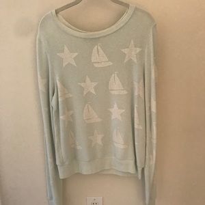 WILDFOX Pale Greeb Sweatshirt